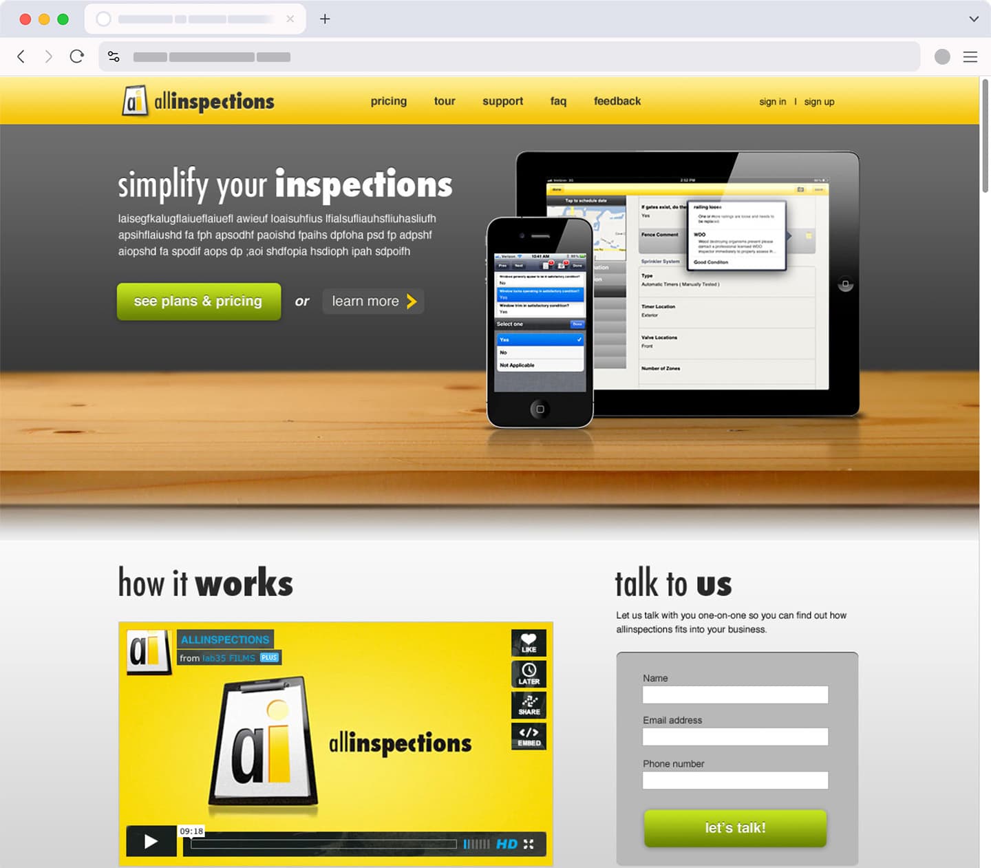 Allinspections Site 2