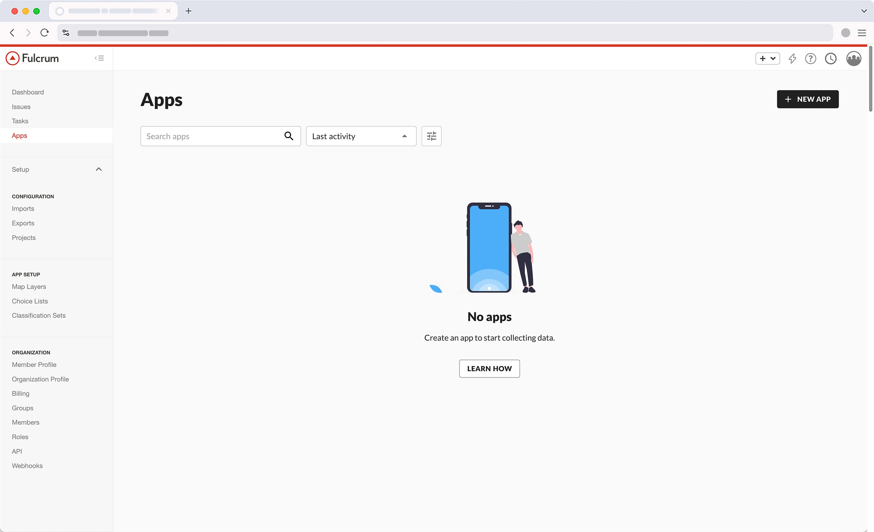 Fulcrum Modern Apps Empty