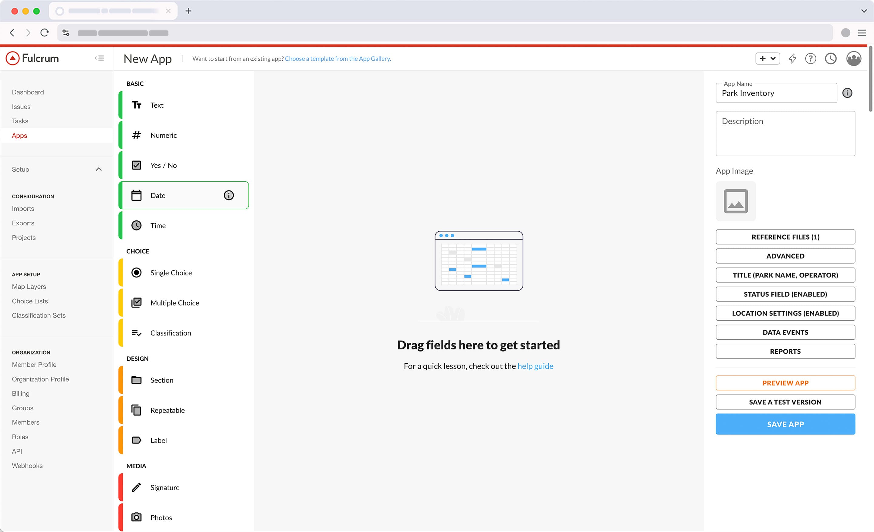 Fulcrum Modern Builder Empty